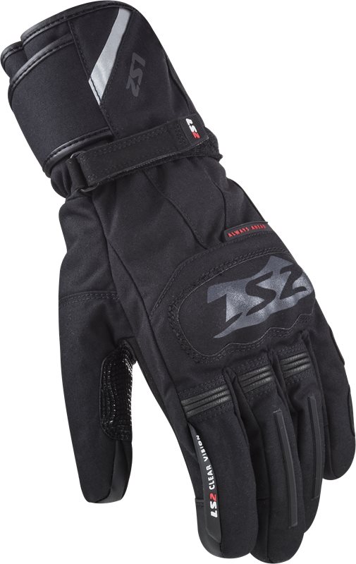 LS2 Mc-Gloves Snow Black 