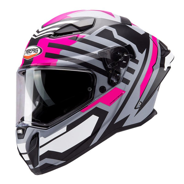 Caberg integrale MC -helmoperatie Evo II Horizon Matt Gray /Black /Pink