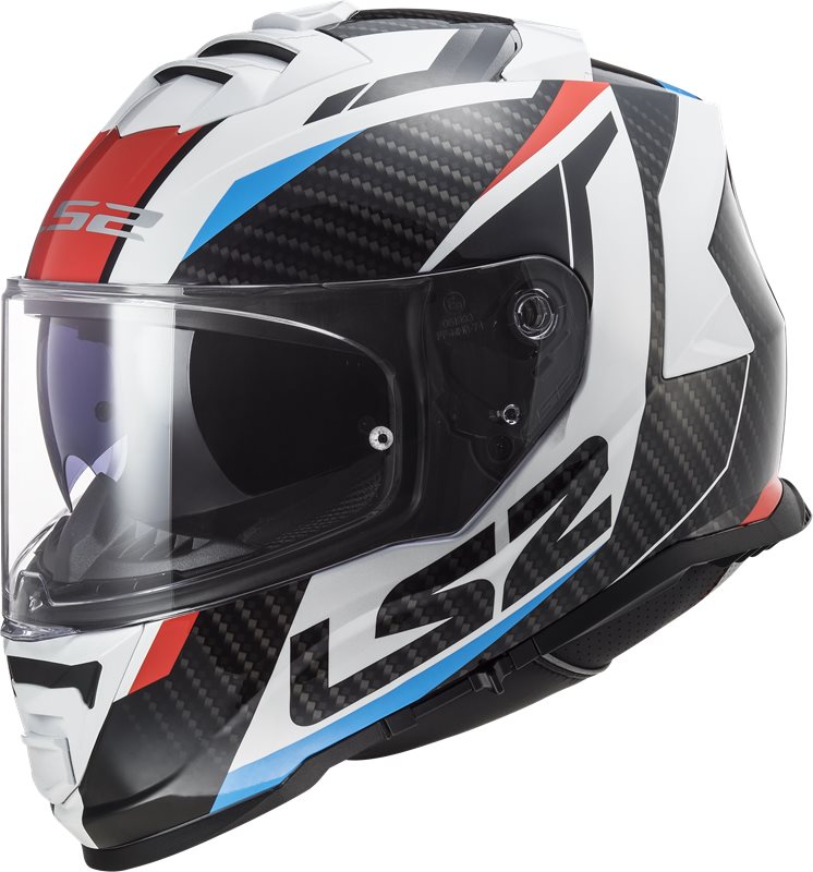 LS2 Integral MC Helmet Storm II Racer Red /Blue