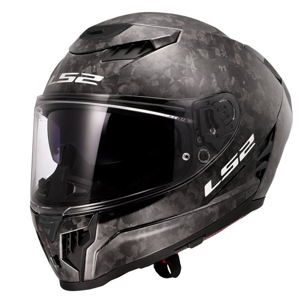 LS2 Integrale MC Helmet Dragon Carbon Forged Black