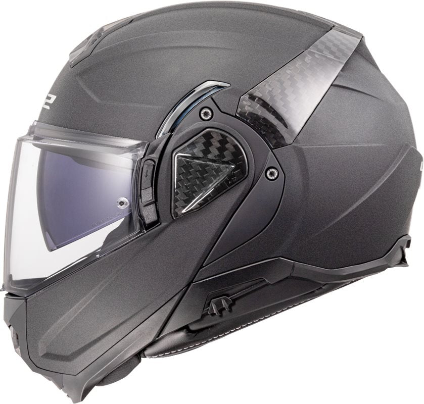 LS2 Openable MC Helmet Advant II Gray