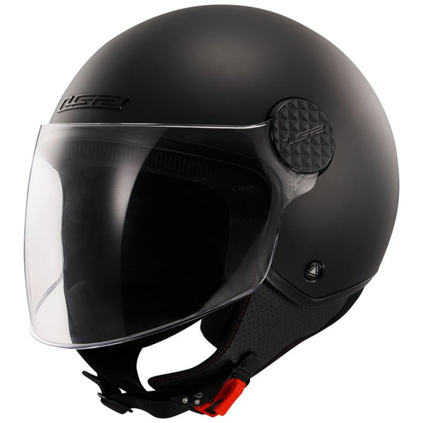 LS2 jet mc-helmet bol lux ii mat zwart