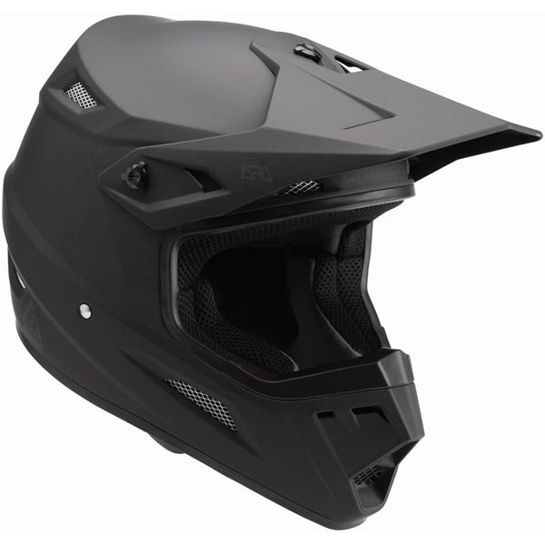 Antwoord Kinderen Kruis MC Helmet AR1 Solid Black