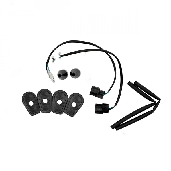 Adapters voor micro-indicatoren (set van 2), Kawasaki Z650RS 22- / Z900 20- / Z H2 20- / Z125 21- / Ninja 125 21- (pas voor of achter)