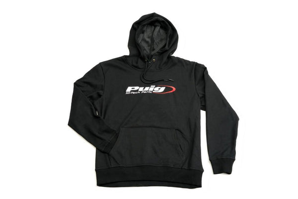 Hoodie puig hi-tech onderdelen maat xl c/zwart