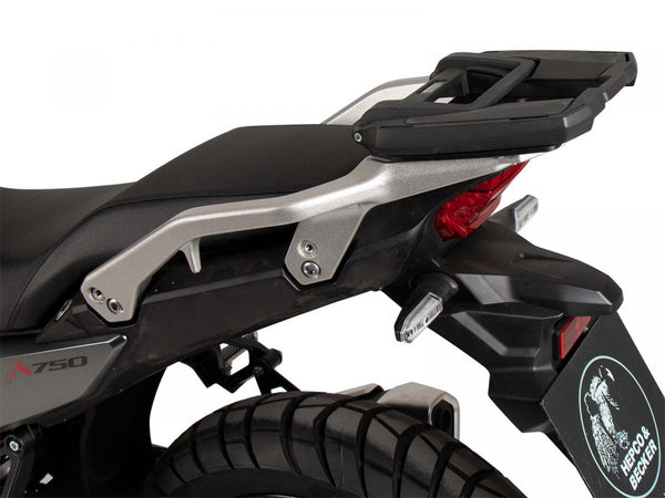 Easacck topcasecarrier zwart voor combinatie met origineel achterrek voor Honda XL 750 Transalp (2023-)
