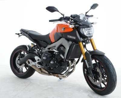 Aero Crash Protectors, (brugtype), Yamaha MT-09 / MT-09 SP 18- / MT-09 Tracer / Tracer 900 GT