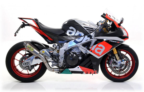 Aprilia RSV4 RR-RSV4 RF 15/16 HOMOL. Titanium GP2 Silencer+roestvrijstalen schakelpijp voor originele verzamelaars