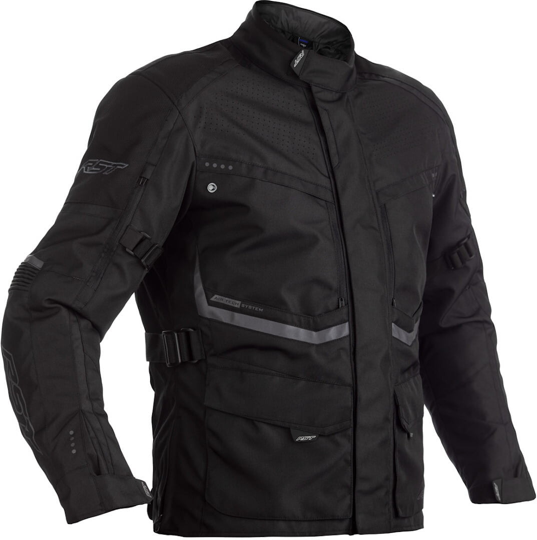 Eerste textiel mc jas Maverick Black