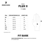 Rebelhorn MC Gloves Flux II zwart /griep