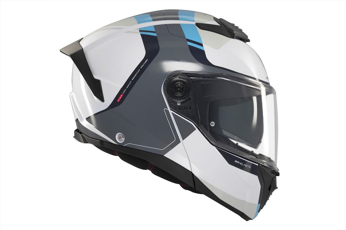 Mt Helmets Openable MC Helmet Atom 2 Sv Emalla C17