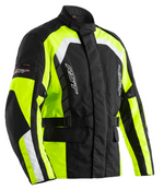 Eerste textiel mc-jacket alpha 4 zwart /griep