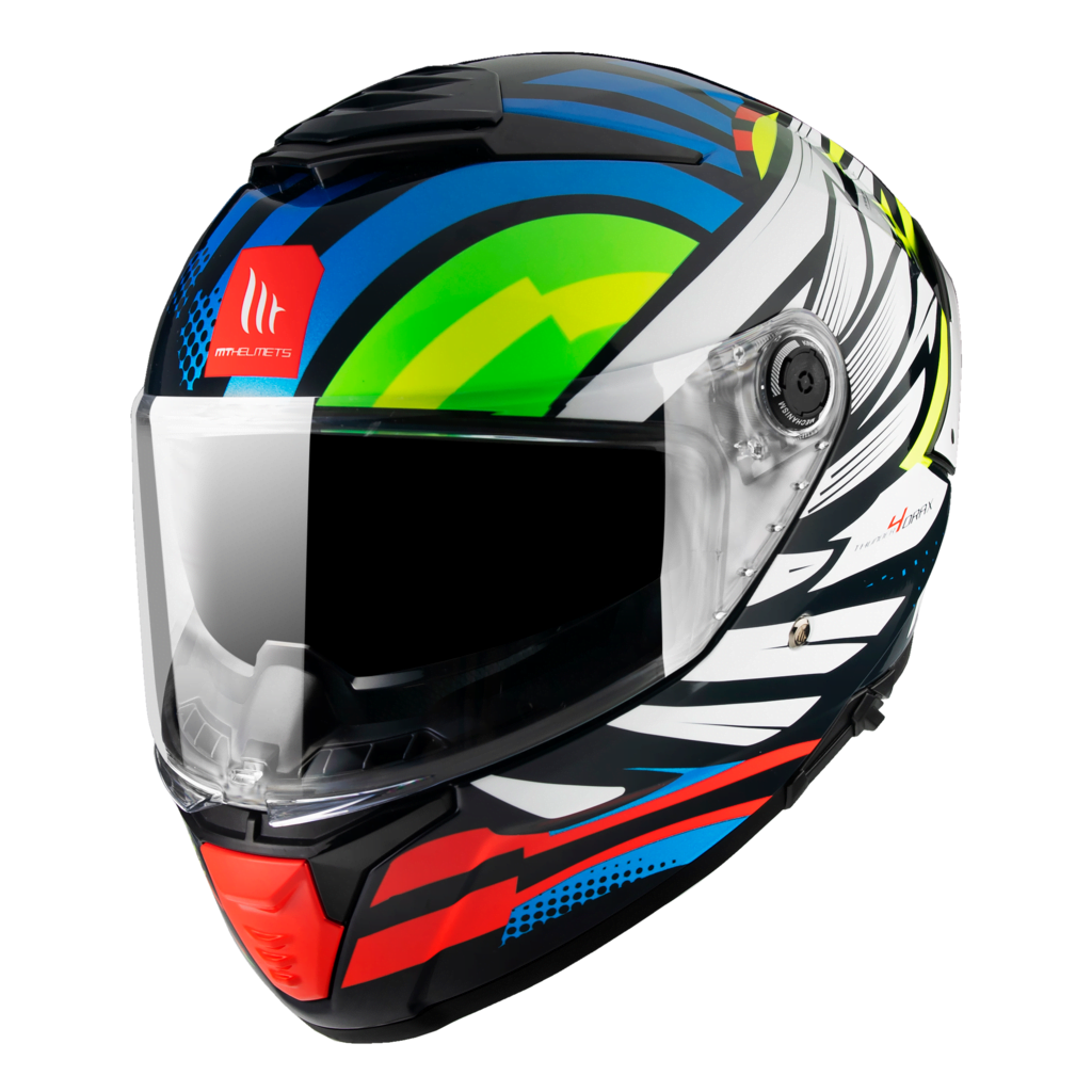 Mt Helmets Integral MC Helmet Thunder 4 SV Drax Blue