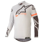 Alpinestars racer tech kompas trui lichtgrijs/zwart