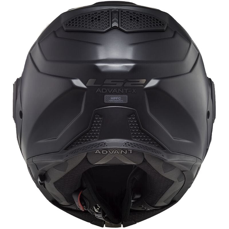 LS2 Openable MC Helmet Advant X Black