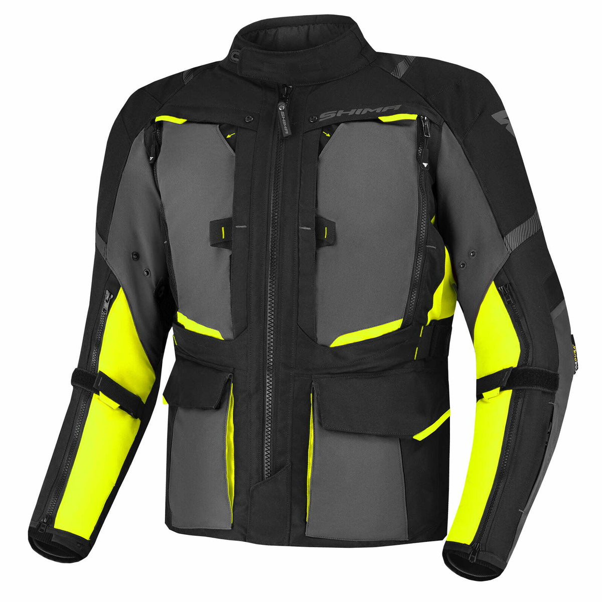 Shima Textile Mc-Jacket Hero 2.0 zwart /griep