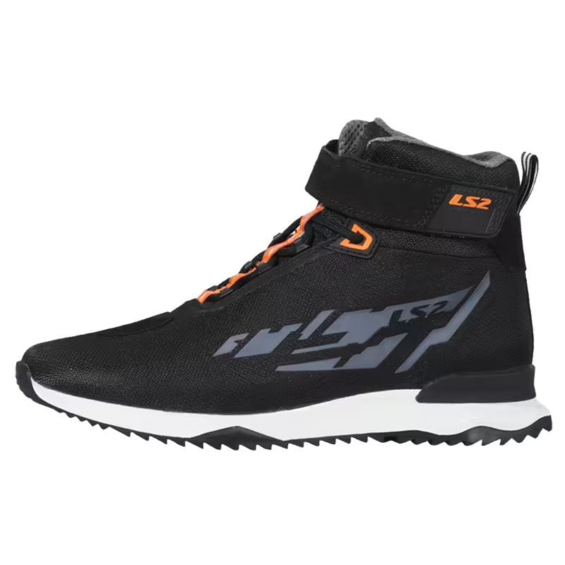 LS2 MC shoes Acrux Black /Orange