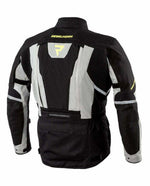 Rebelhorn Textile Motorcycle Jacket Hardy II Gray /Black /Fluorescent Yellow 