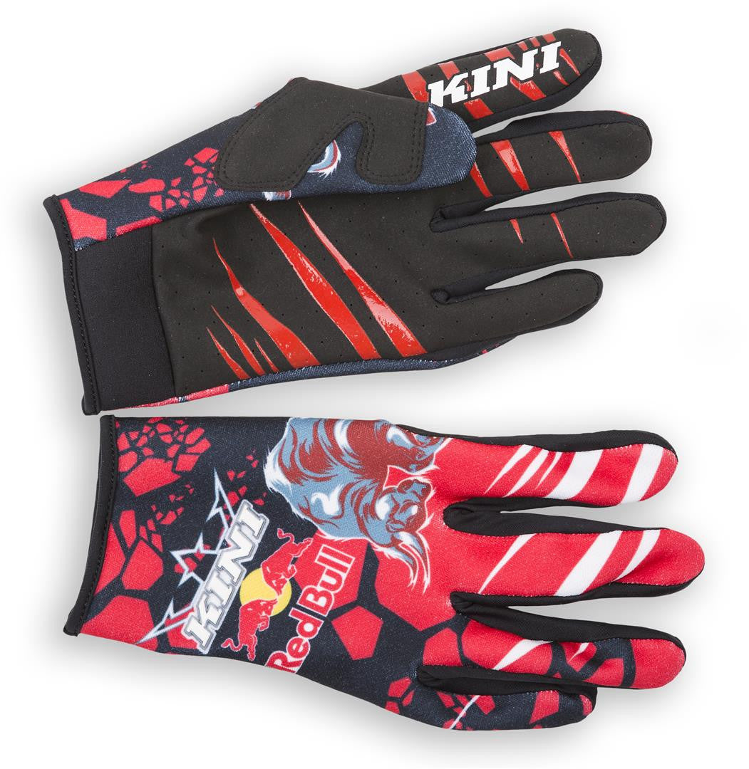 Kini Red Bull Cross MC Handschoenen rood /zwart