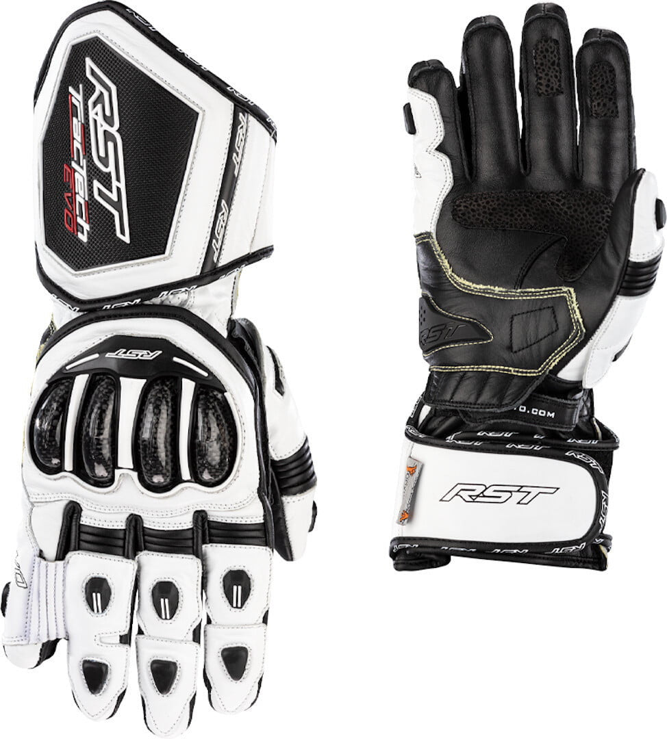 Eerste sport mc-gloves tractech evo 4 wit