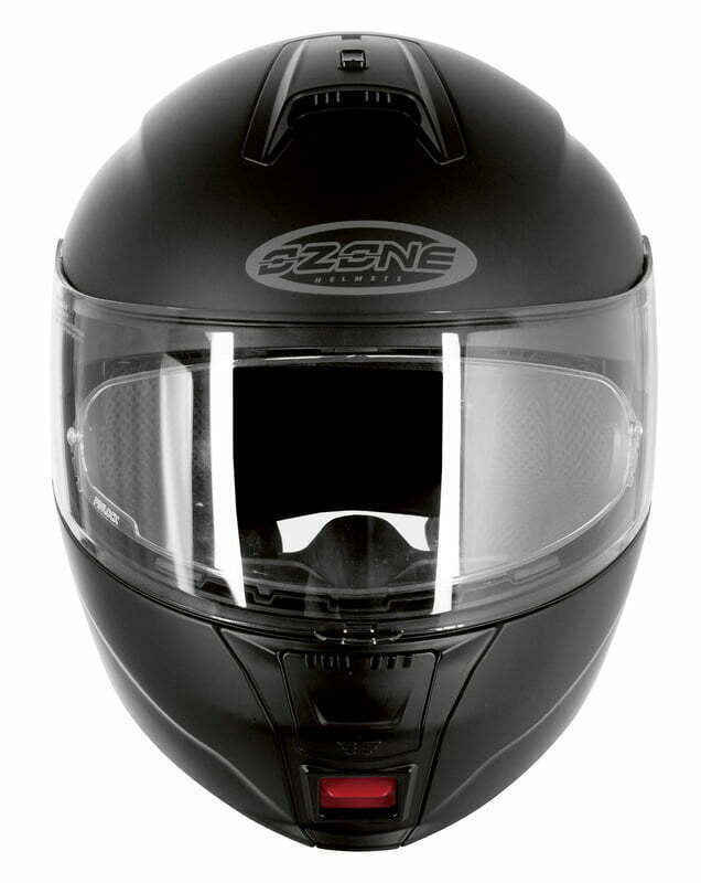 Ozone Openable MC Helmet FP-01 Black Matt