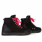 Ozone dame mc-shoes stad zwart /roze