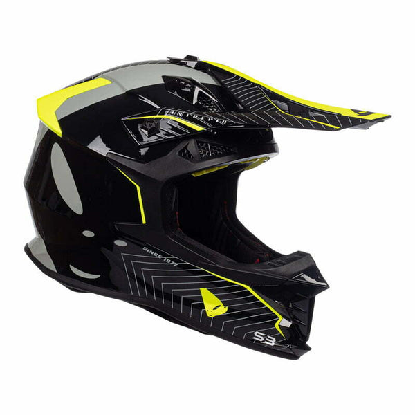 UFO Cross MC Helmet Intrepid Black /griep