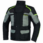 Rebelhorn Textile MC jacket Cubby IV Black /Gray /Flu