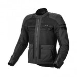 Macna dame textiel mc-jacket vloeiend zwart