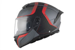 MT Helmets Openable MC Helmet Atom 2 Sv Emalla B15