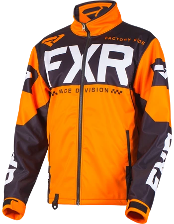 Cold Cross RR -jas oranje/ zwart/ wit