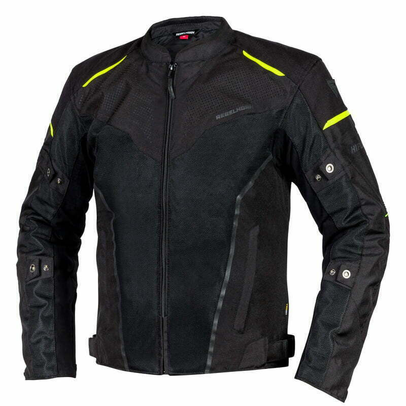 Rebelhorn Textile MC jacket hiflow IV Black /Flu