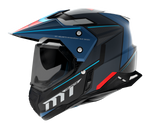 Mt Helmets Enduro MC Helmet Synchrony Patrol Matt Blue