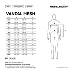 Rebelhorn Textil Mc-Jacka Vandal Mesh Svart