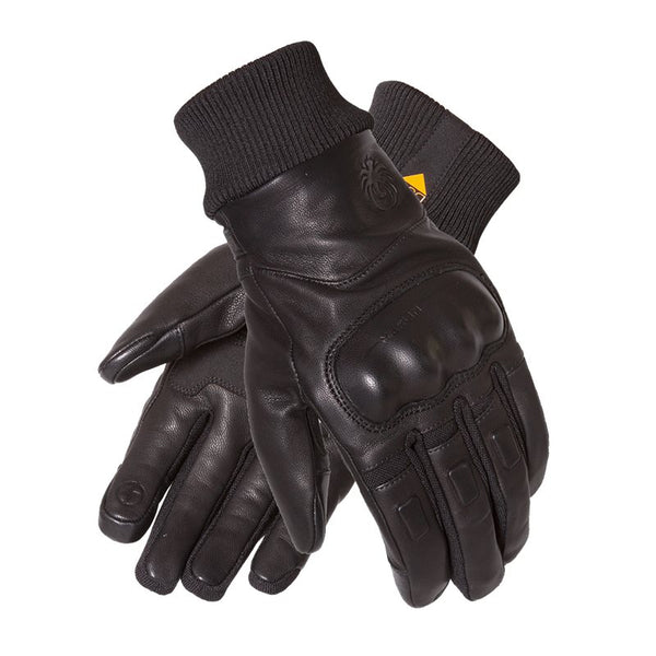 Lederen handschoen Merlin Nelson Hydro Black