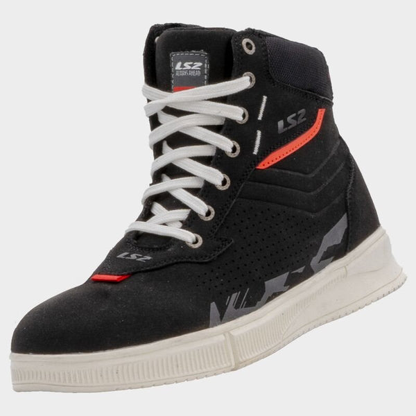 LS2 mc-shoe chroom zwart