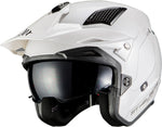 Mt Helmets Open MC helmet District Solid A0 White