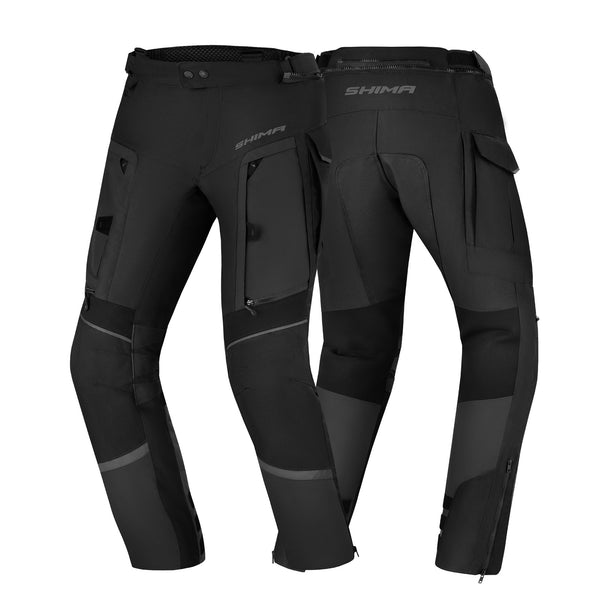 Shima textiel mc-pants held 2.0 zwart