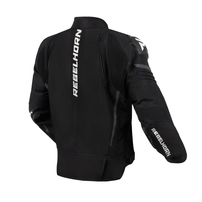 Rebelhorn Textile MC jacket Vandal Black /White