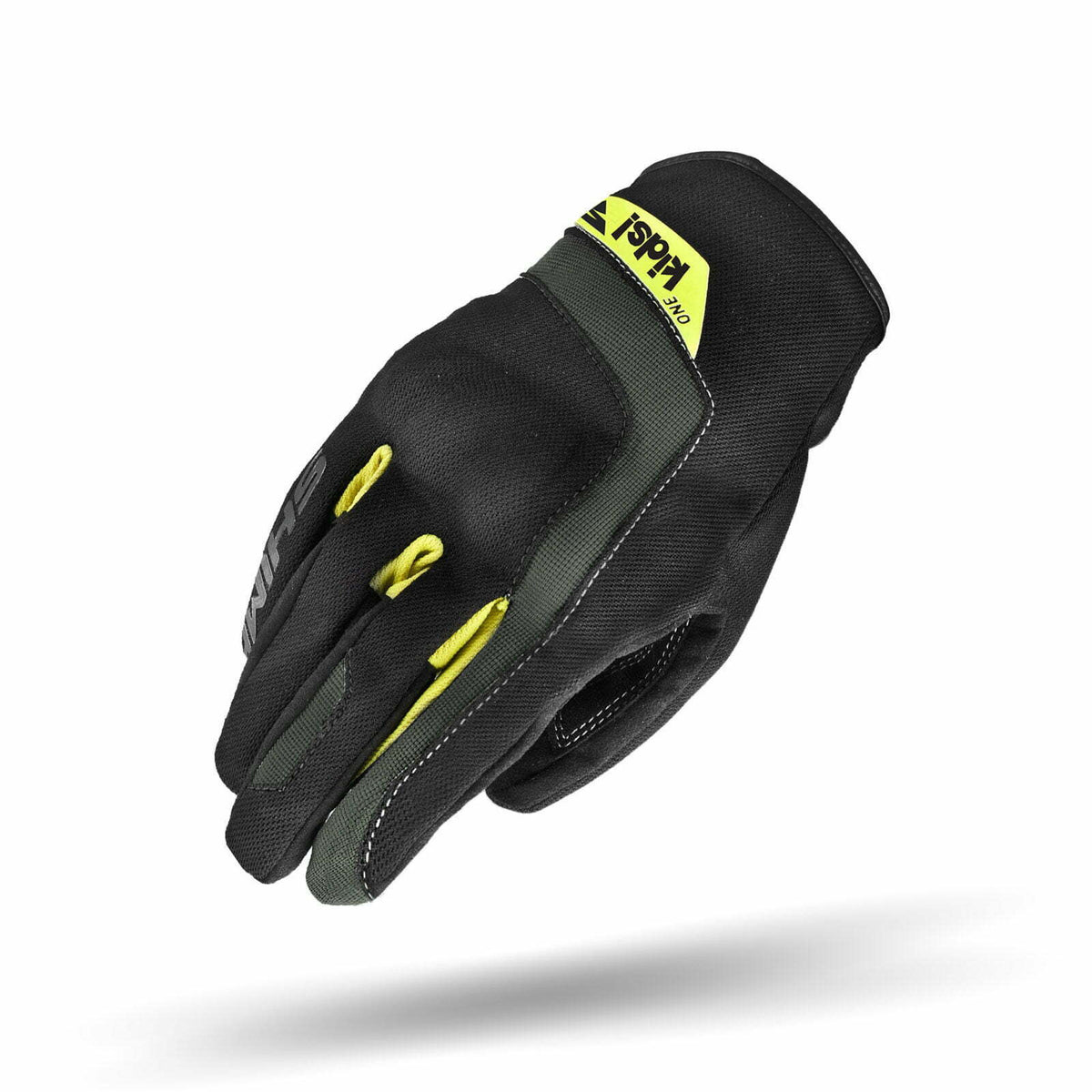 Shima kids mc-gloves one kids black /flu