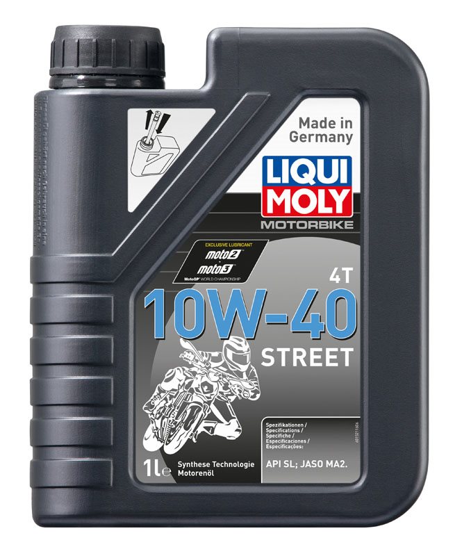 Liqui Moly Motor Oil 4T 10W-40 Street 1L