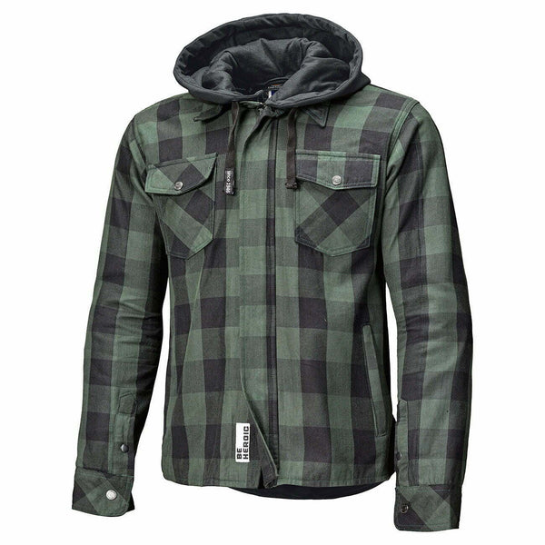 Held Kevlar MC -shirt Lumberjack II zwart /groen