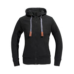 Difi Dam Kevlar Mc-Hoodie Downtown Svart