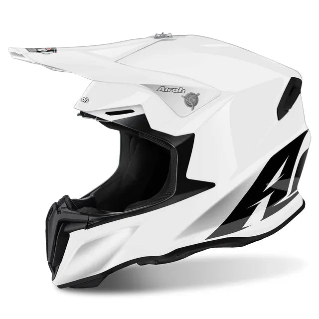 Airoh Cross MC helmet Twist White Gloss