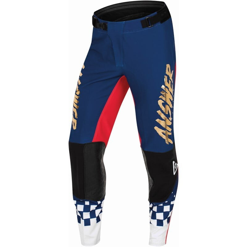 Answer Cross Pants A22 Elite Redzone Blue /Red